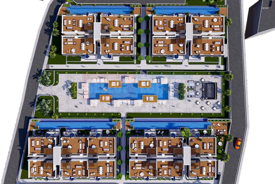 Luxury Garden Apartment in Lapta