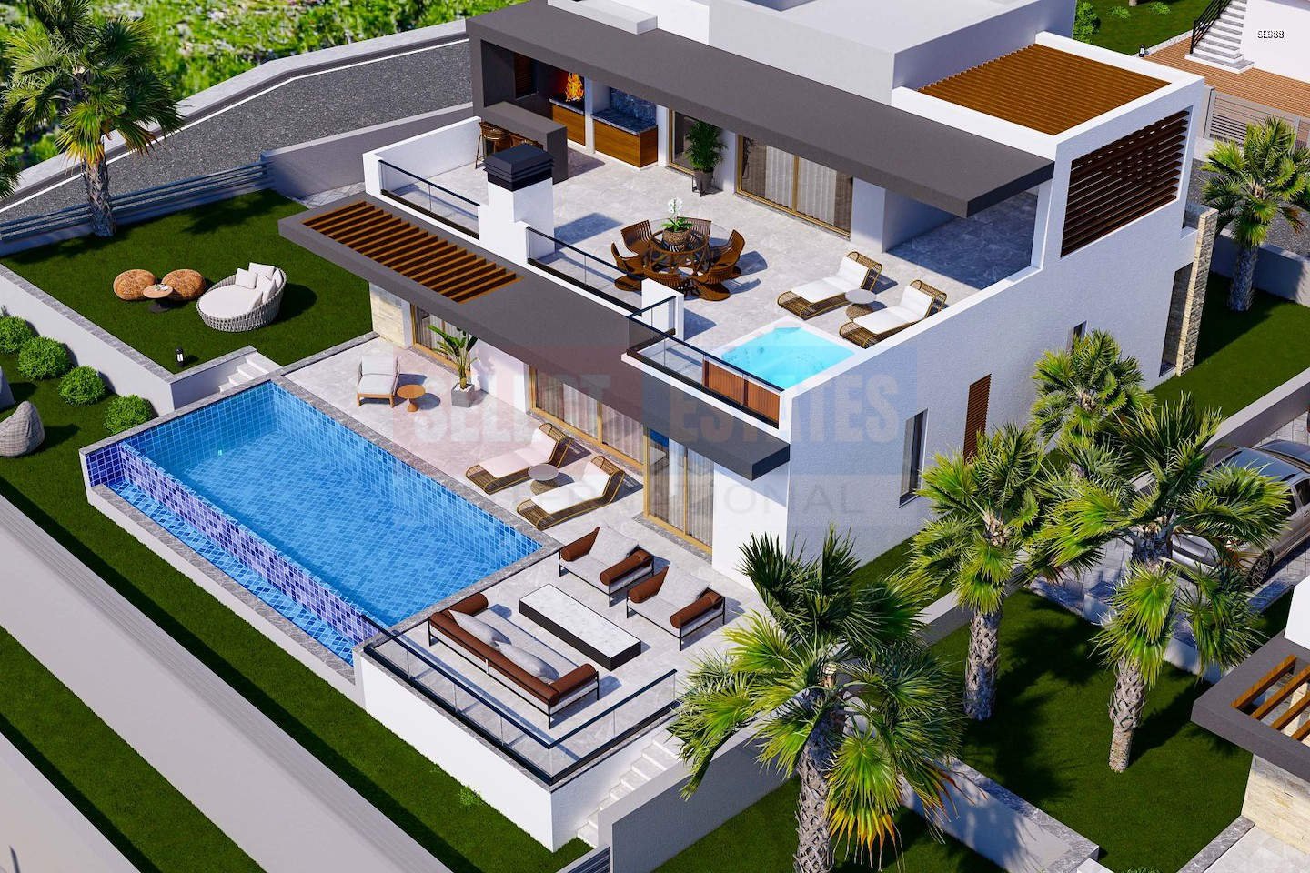 Luxury Villa in Kyrenia, Lapta
