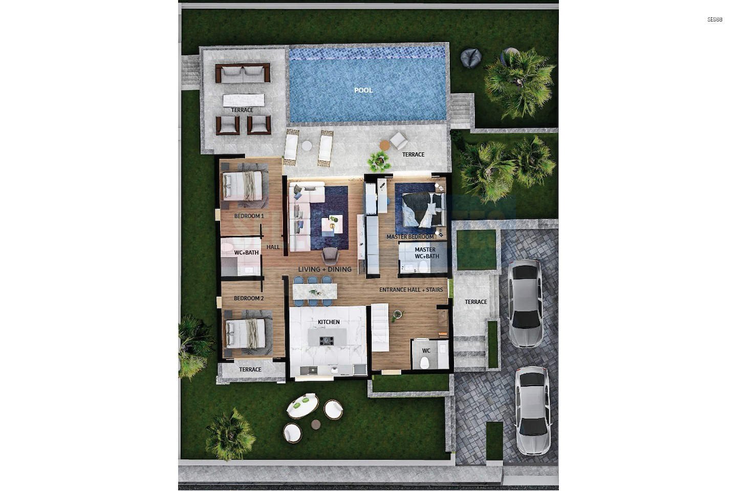 Luxury Villa in Kyrenia, Lapta