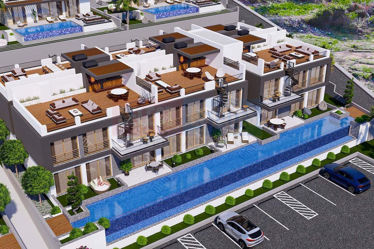 SE991_023 Luxury Garden Apartment in Lapta