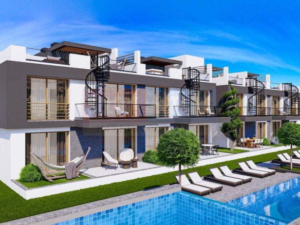 Luxury Garden Apartment in Lapta