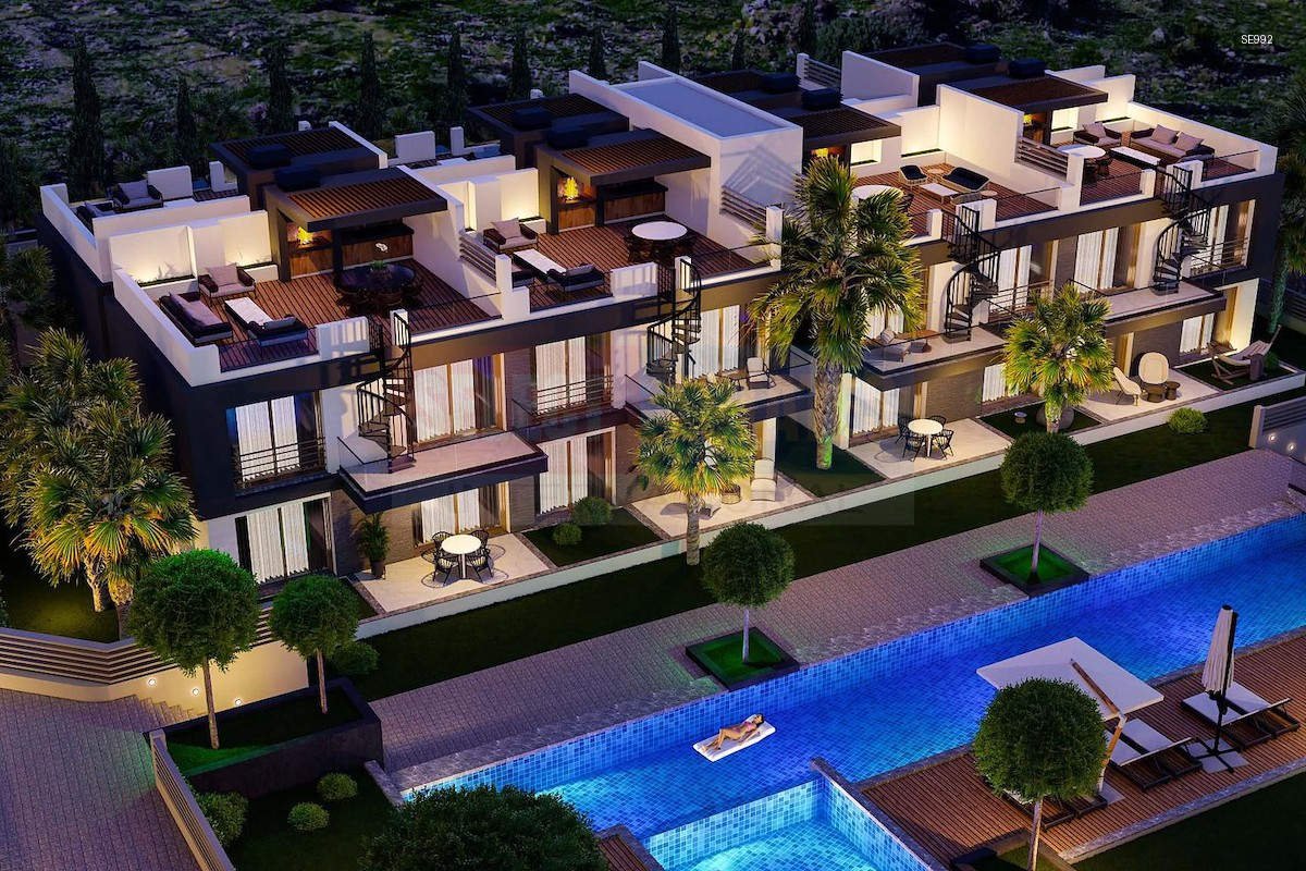 SE992_008 Luxury Garden Apartment in Lapta