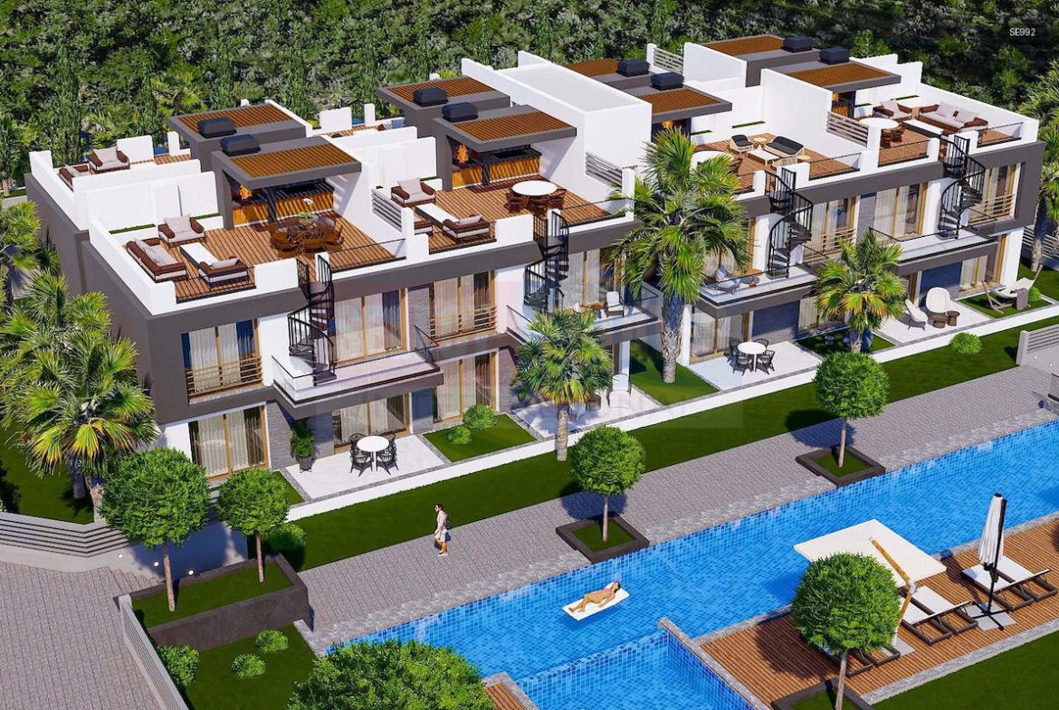 Luxury Garden Apartment in Lapta