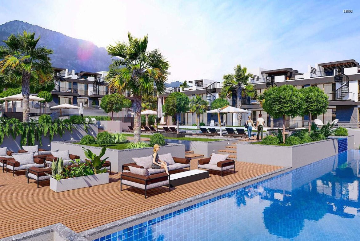 Luxury Garden Apartment in Lapta