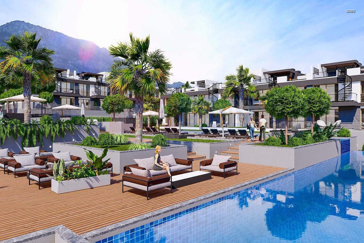 SE992_015 Luxury Garden Apartment in Lapta