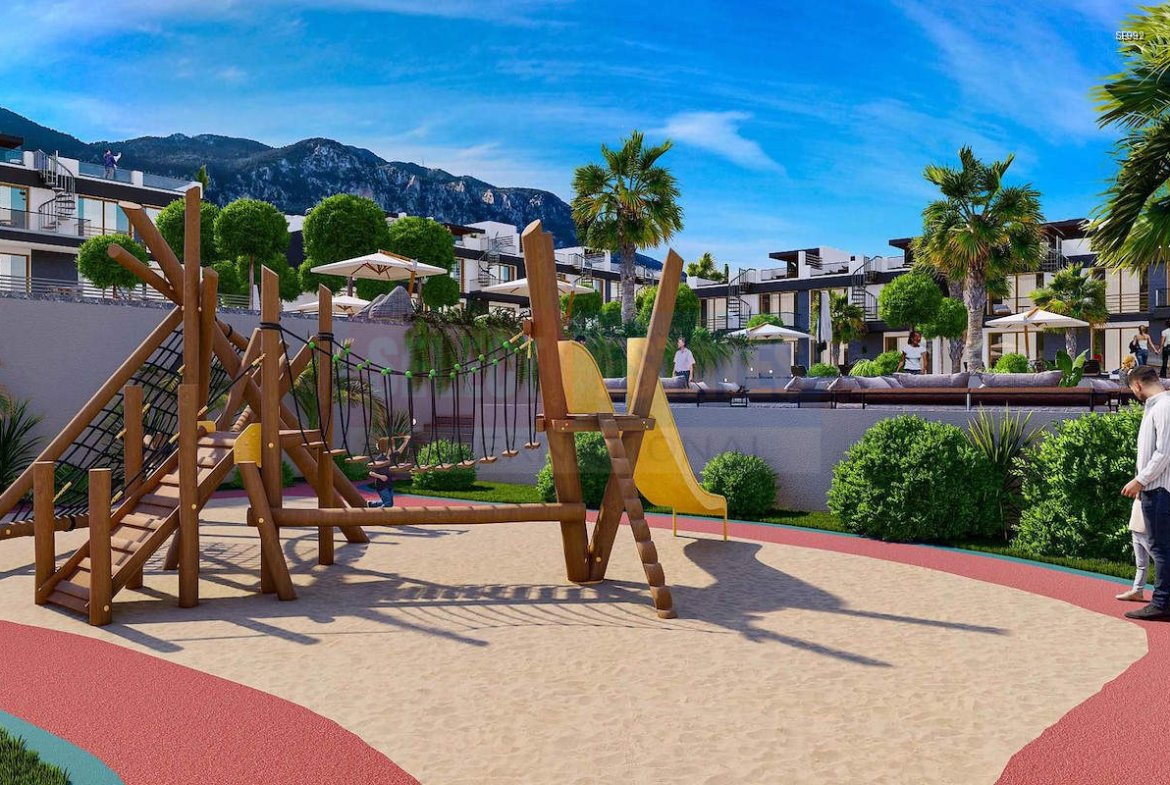 Luxury Garden Apartment in Lapta