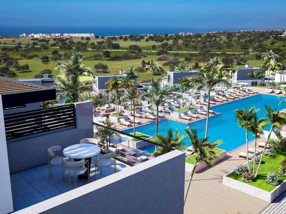 Ready Penthouse with Sea View in Tatlısu