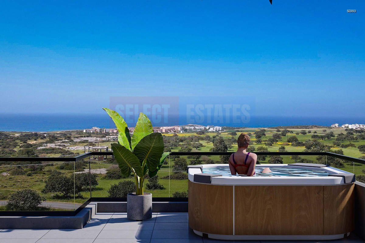 SE993_020 Ready Penthouse with Sea View in Tatlısu
