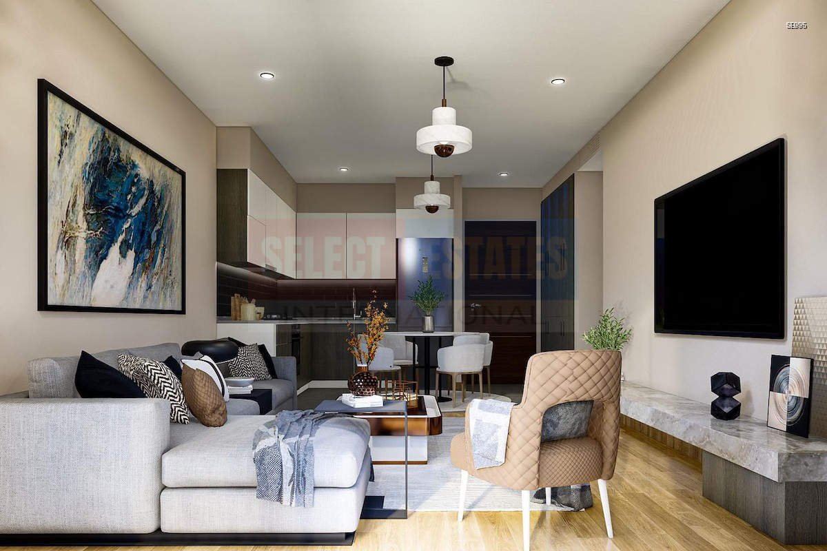 Lapta Luxury Penthouse with Sea View