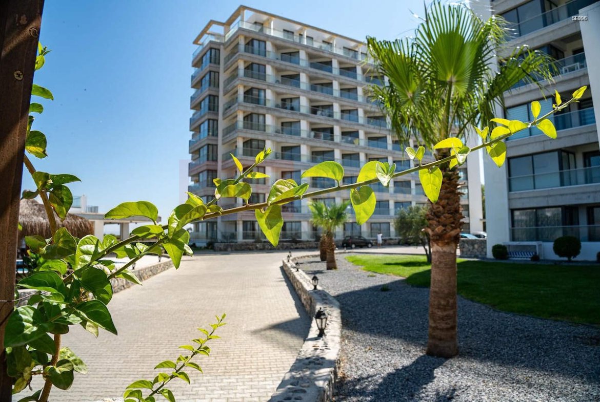 Seafront Ready Apartment in Gaziveren