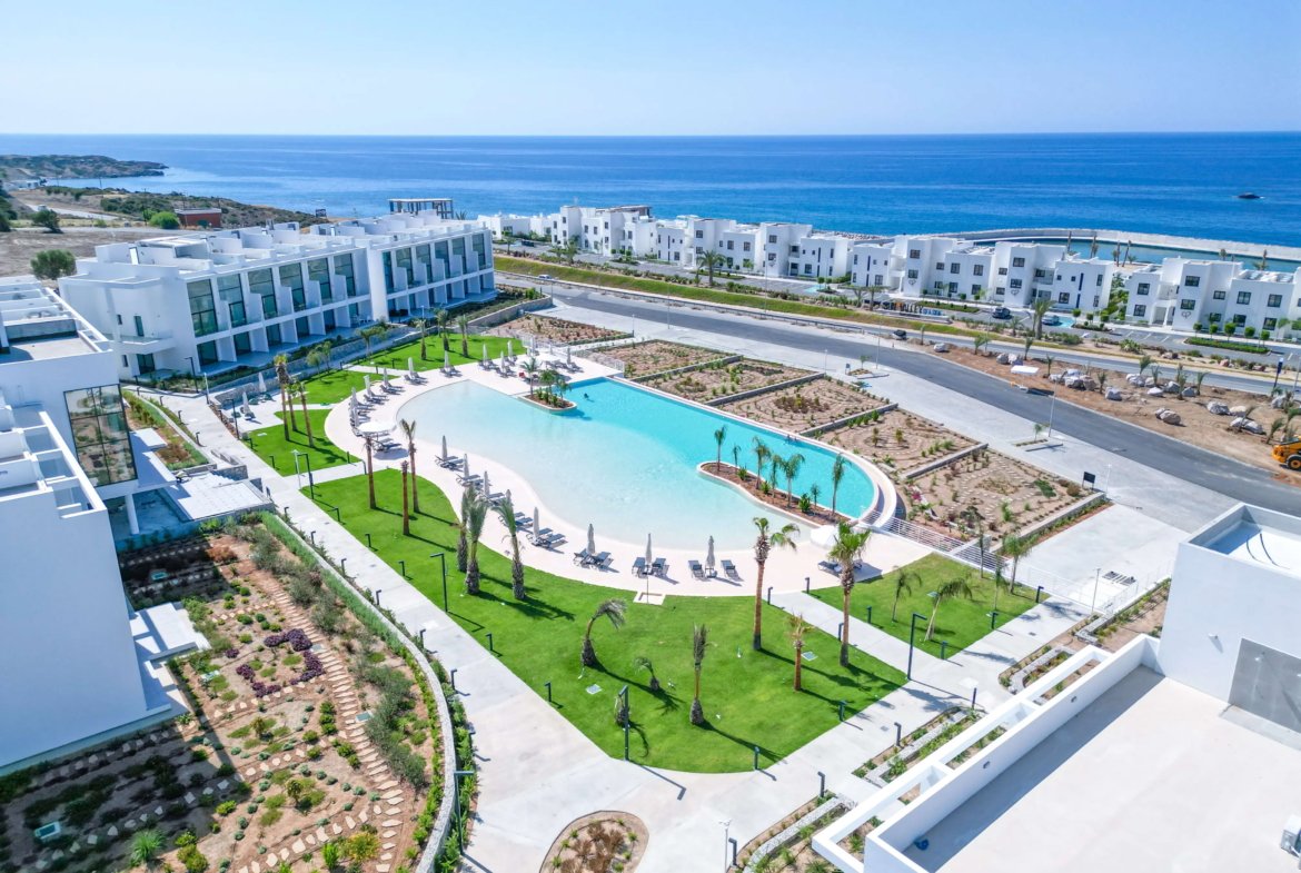 Ready Garden Apartment in Esentepe