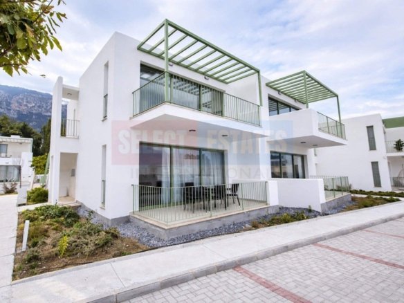 Lapta Seafront Garden Apartment for Sale, North Cyprus