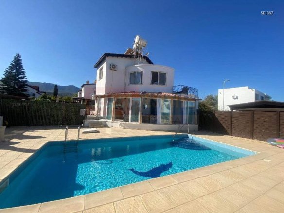 Villa with Sea View and Pool in Esentepe