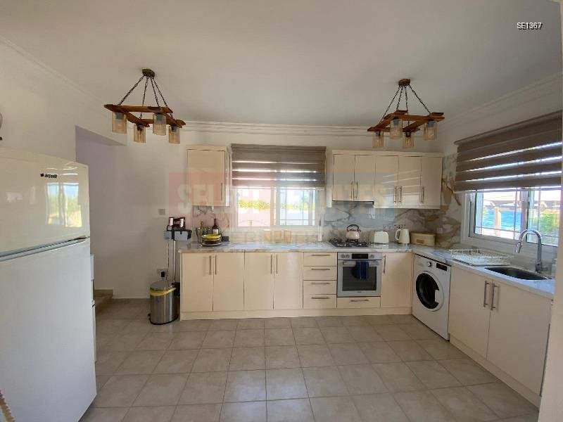 Villa with Sea View and Pool in Esentepe