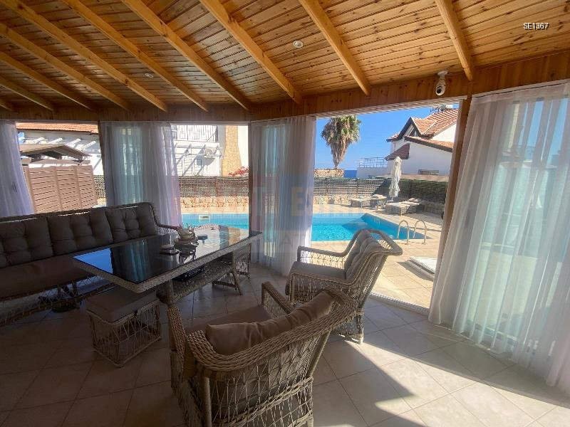 Villa with Sea View and Pool in Esentepe
