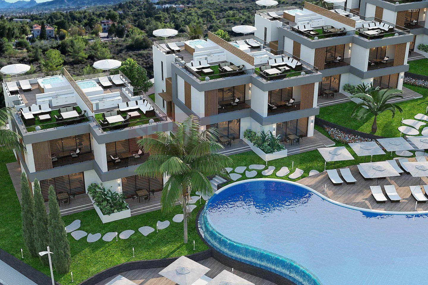 Modern Apartment Ready for Immediate Delivery in Zeytinlik