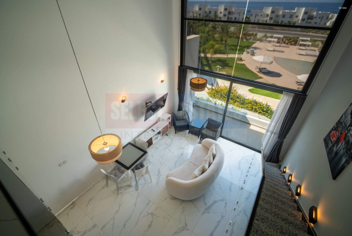 Kyrenia Esentepe Furnished Loft Penthouse