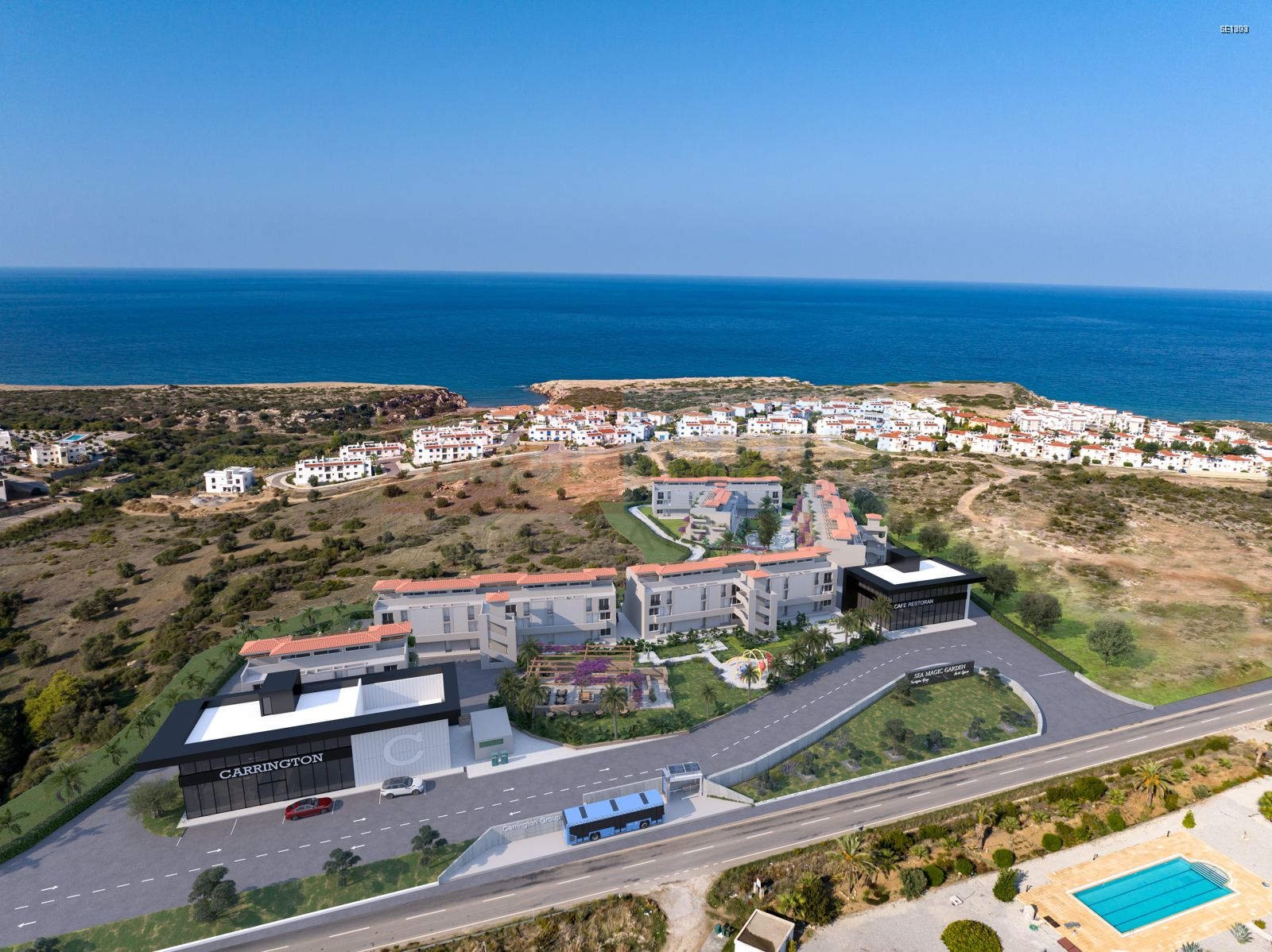 In Esentepe, Close to the Sea with a Garden
