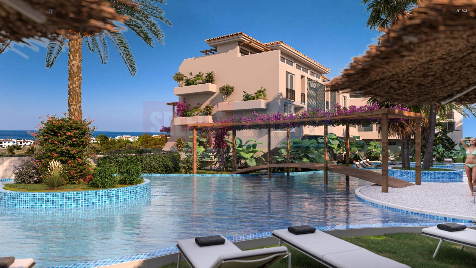 In Esentepe, Close to the Sea with a Garden