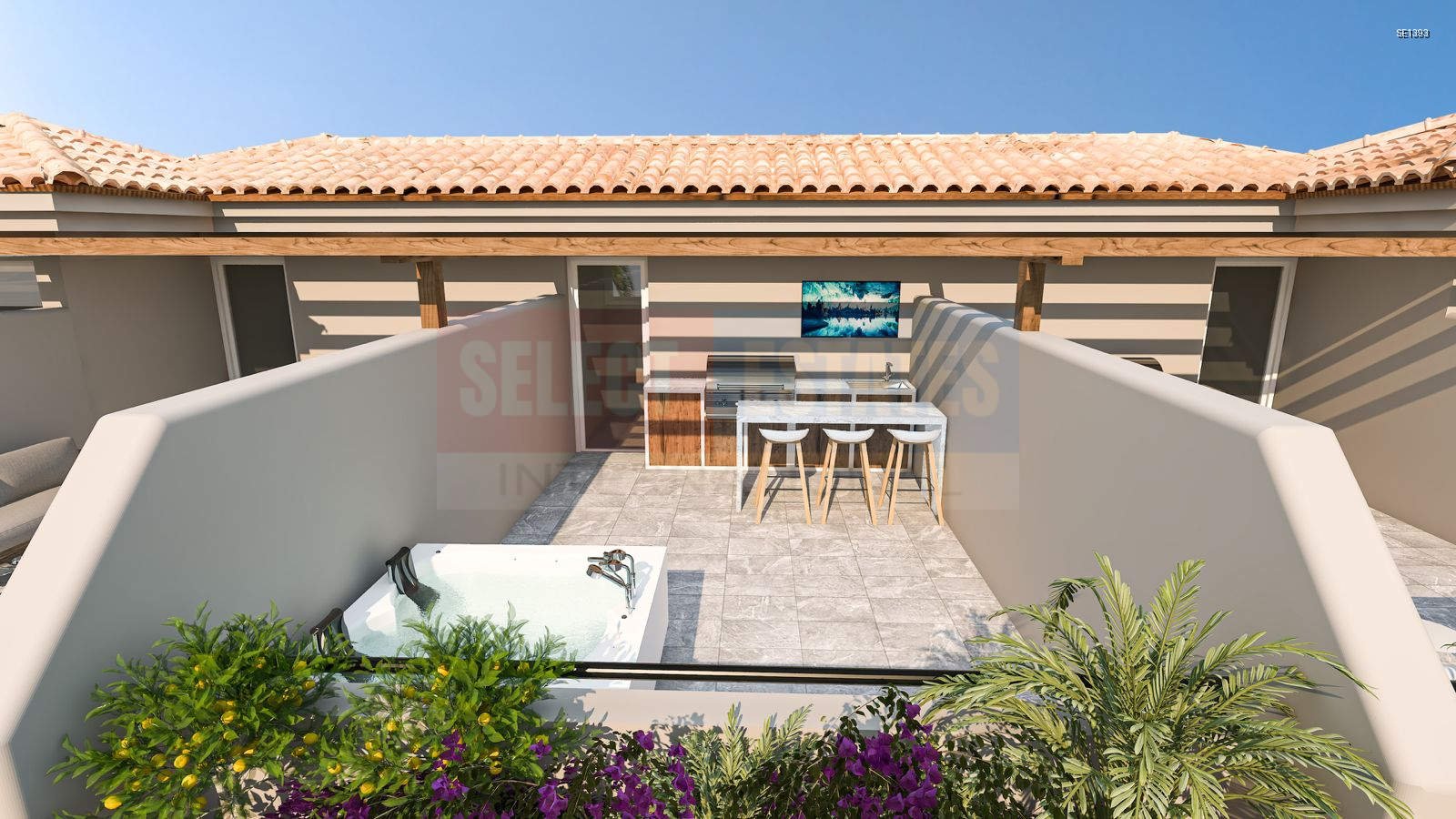 In Esentepe, Close to the Sea with a Garden
