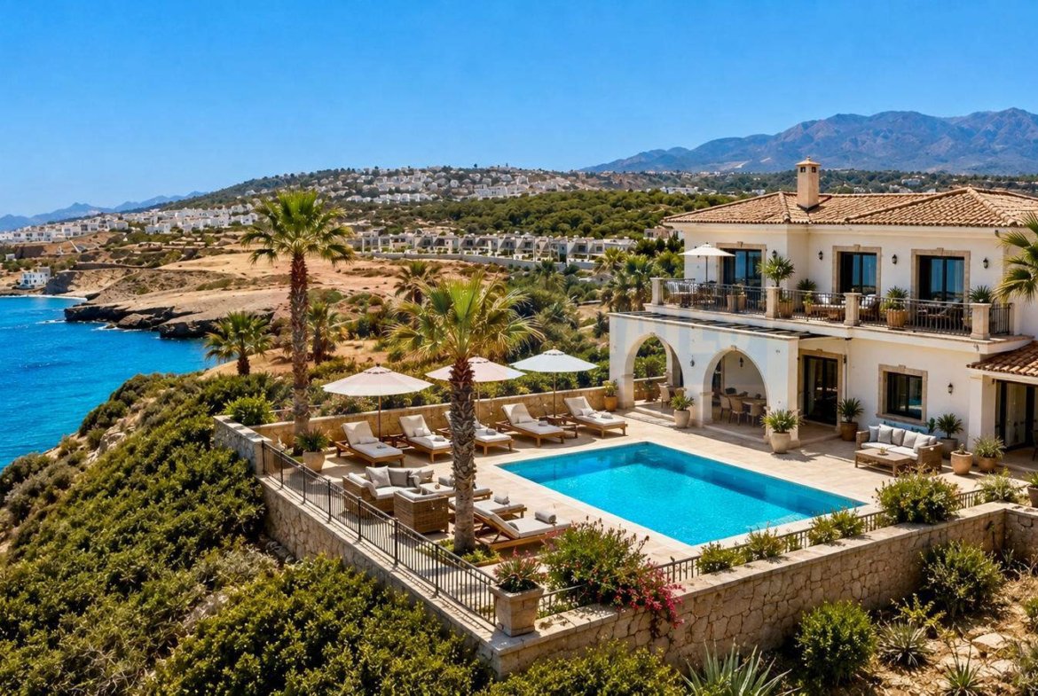 Esentepe Seafront Luxury Villa For Sale, North Cyprus