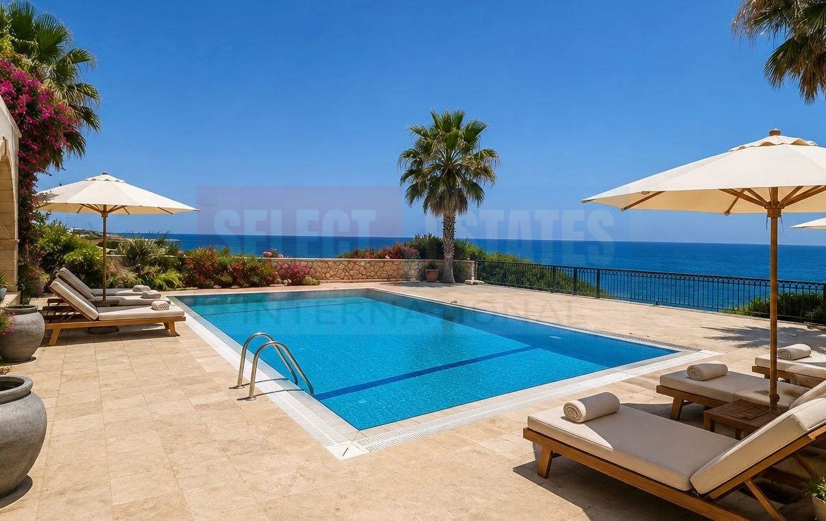 Esentepe Seafront Luxury Villa For Sale, North Cyprus