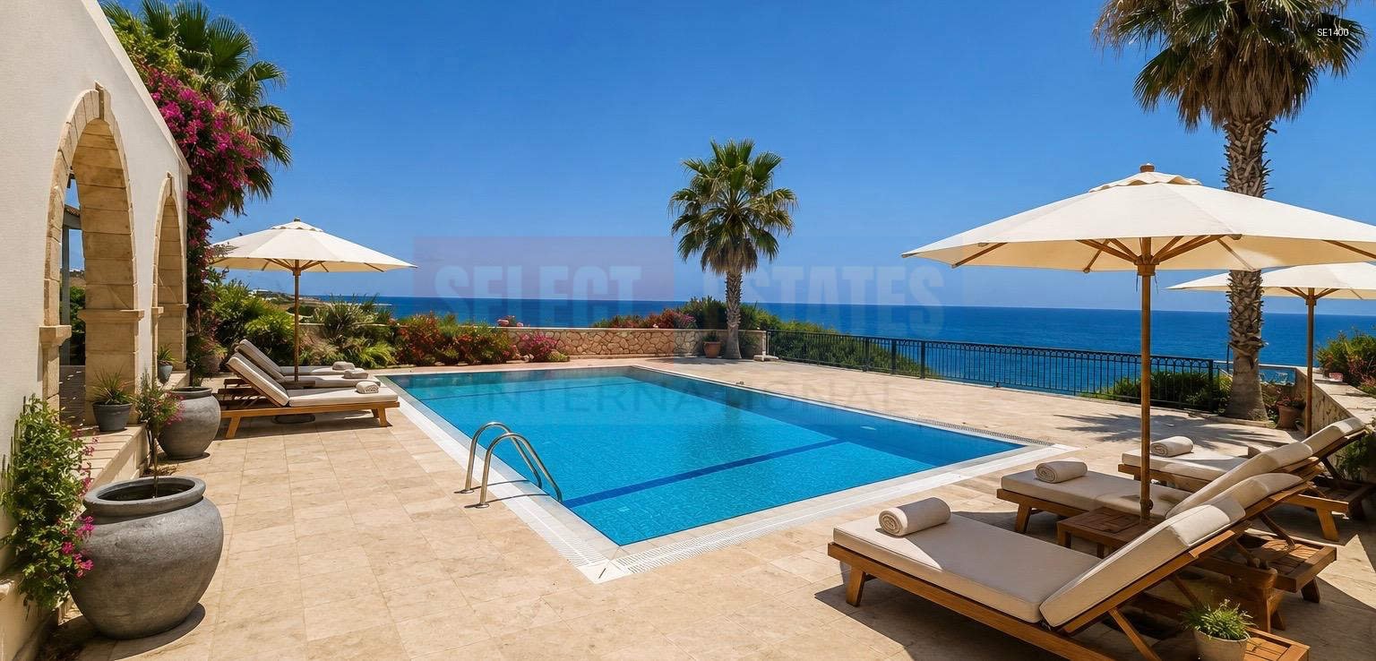 Esentepe Seafront Luxury Villa For Sale, North Cyprus