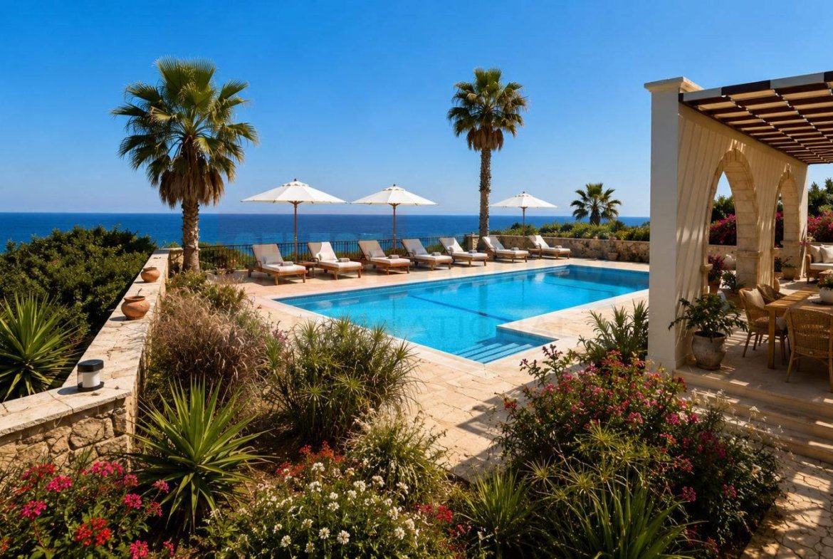 Esentepe Seafront Luxury Villa For Sale, North Cyprus