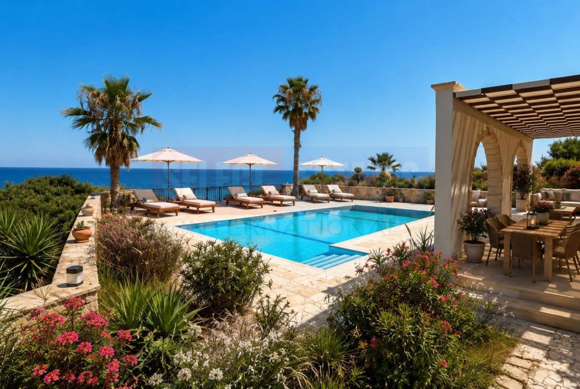 Esentepe Seafront Luxury Villa For Sale, North Cyprus