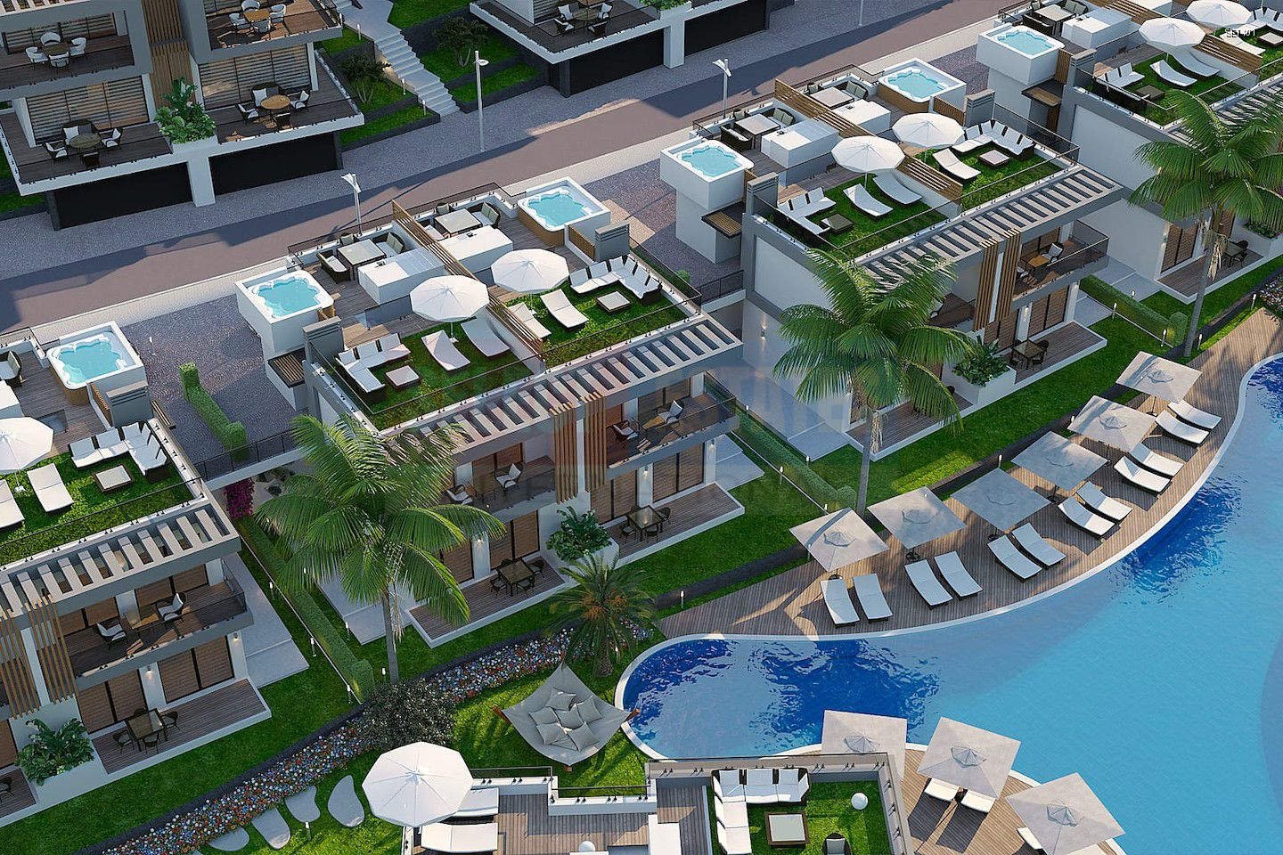 Luxury Semi-detached Villa in Zeytinlik