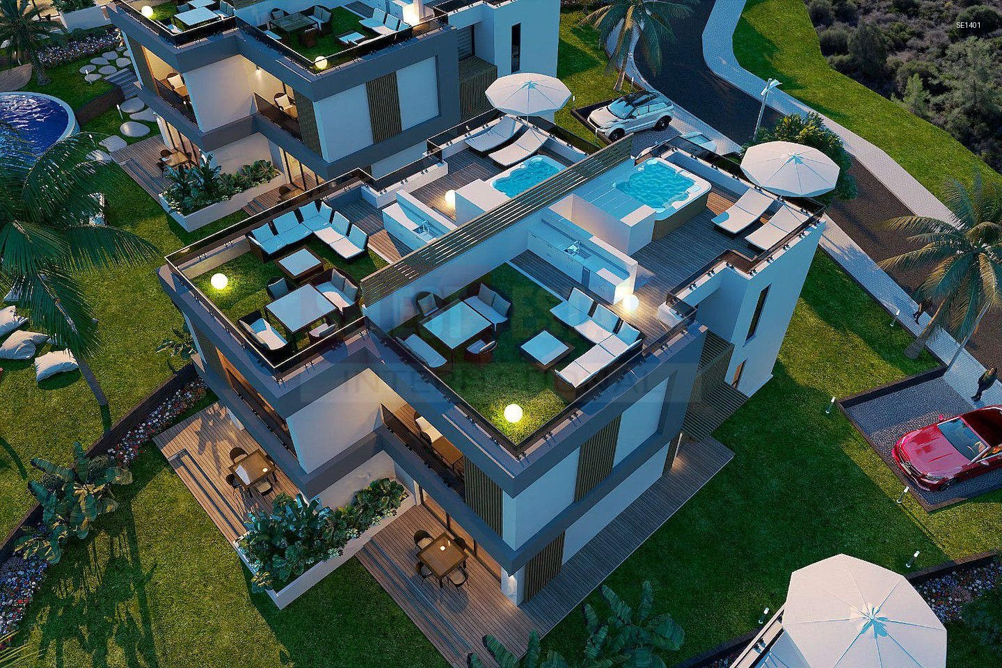 Luxury Semi-detached Villa in Zeytinlik