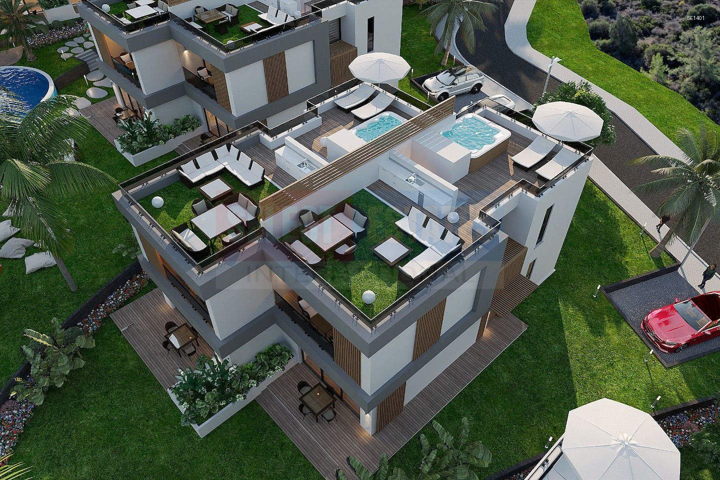 Luxury Semi-detached Villa in Zeytinlik