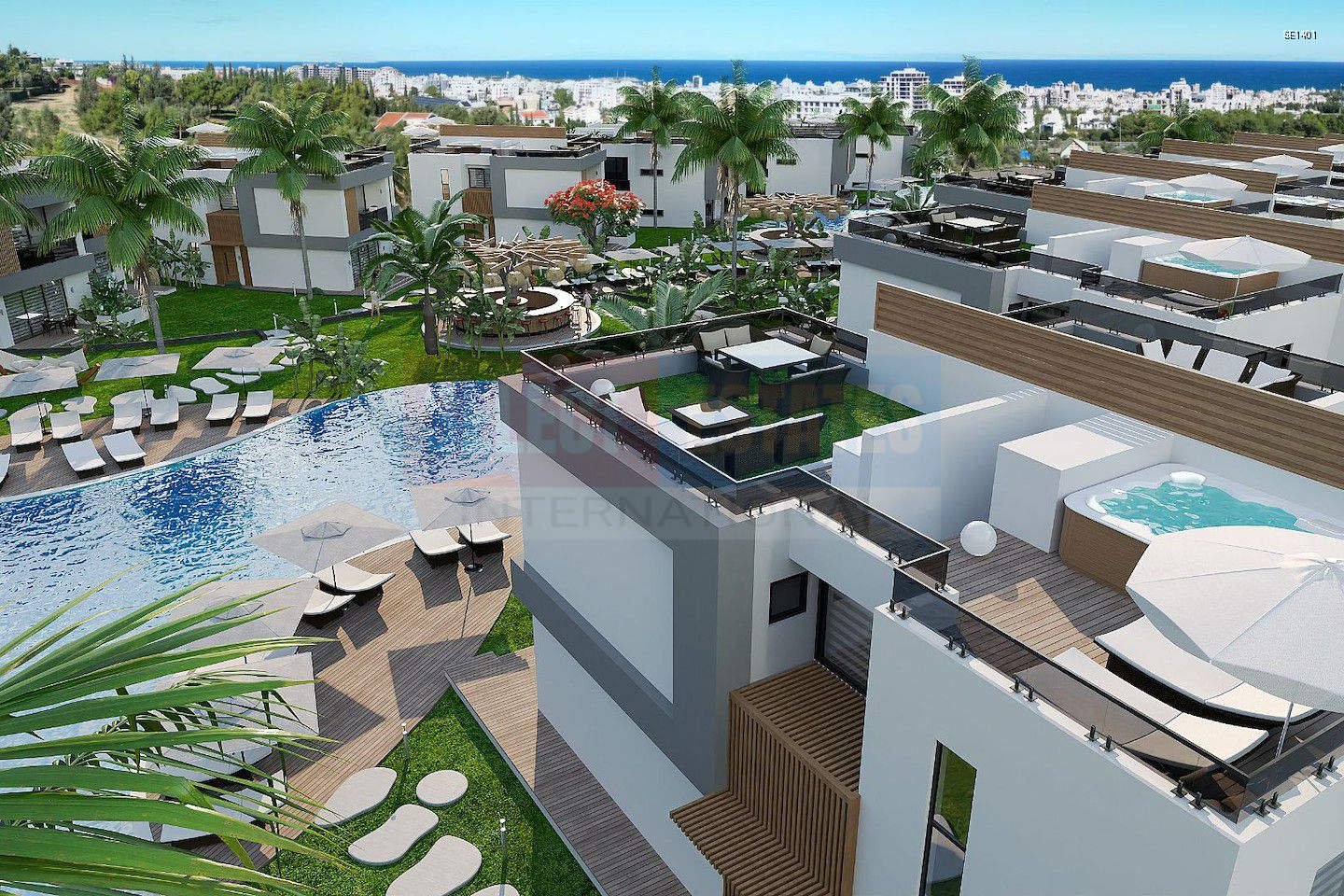 Luxury Semi-detached Villa in Zeytinlik