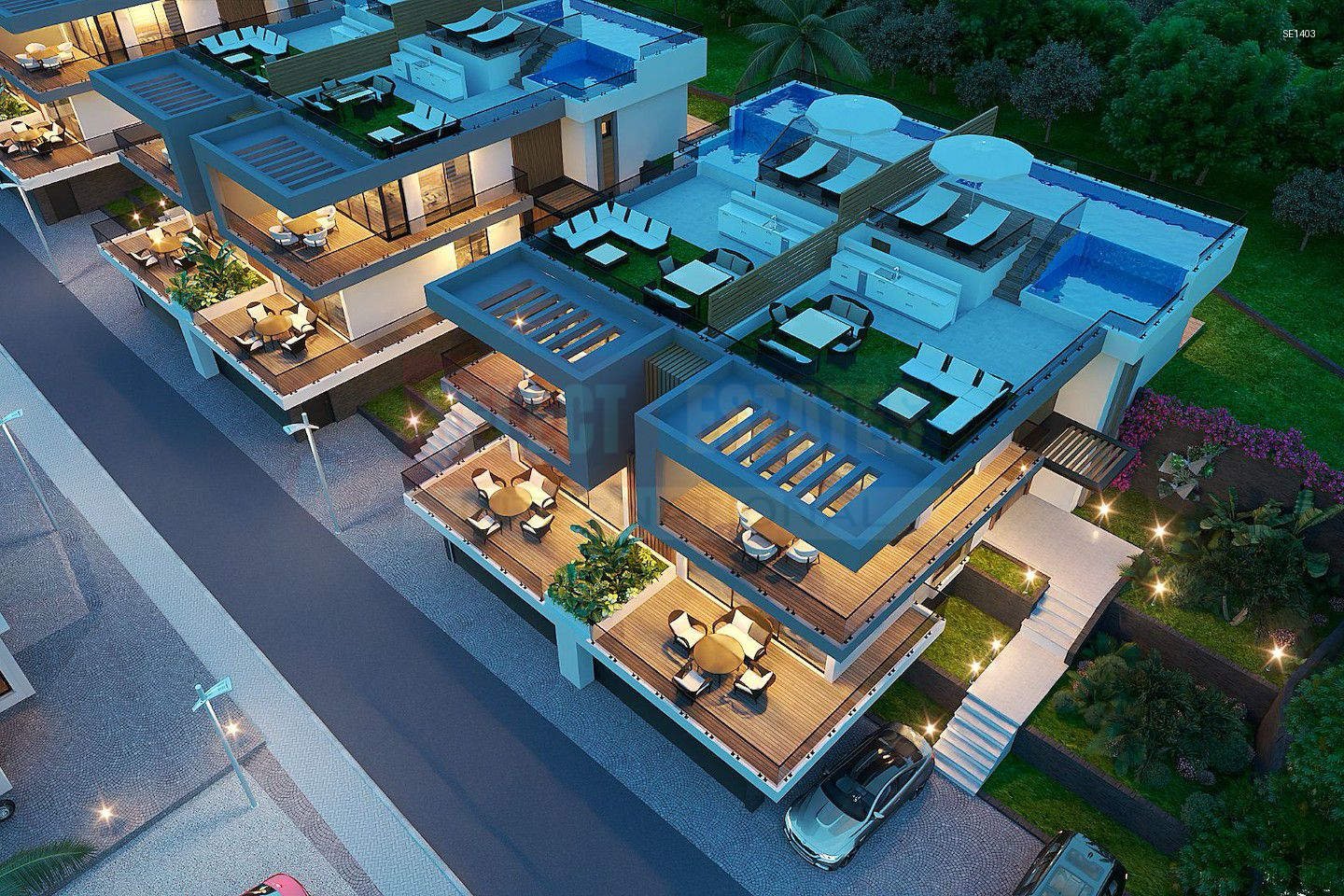 Luxury Twin Villa in Zeytinlik