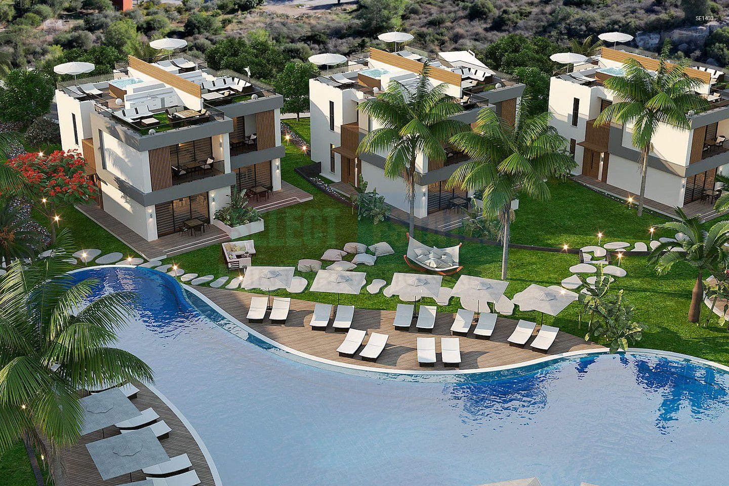 Luxury Twin Villa in Zeytinlik