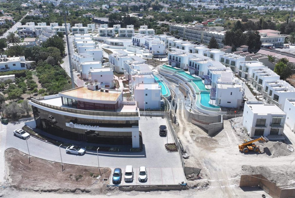 Lapta Seafront Garden Apartment for Sale, North Cyprus