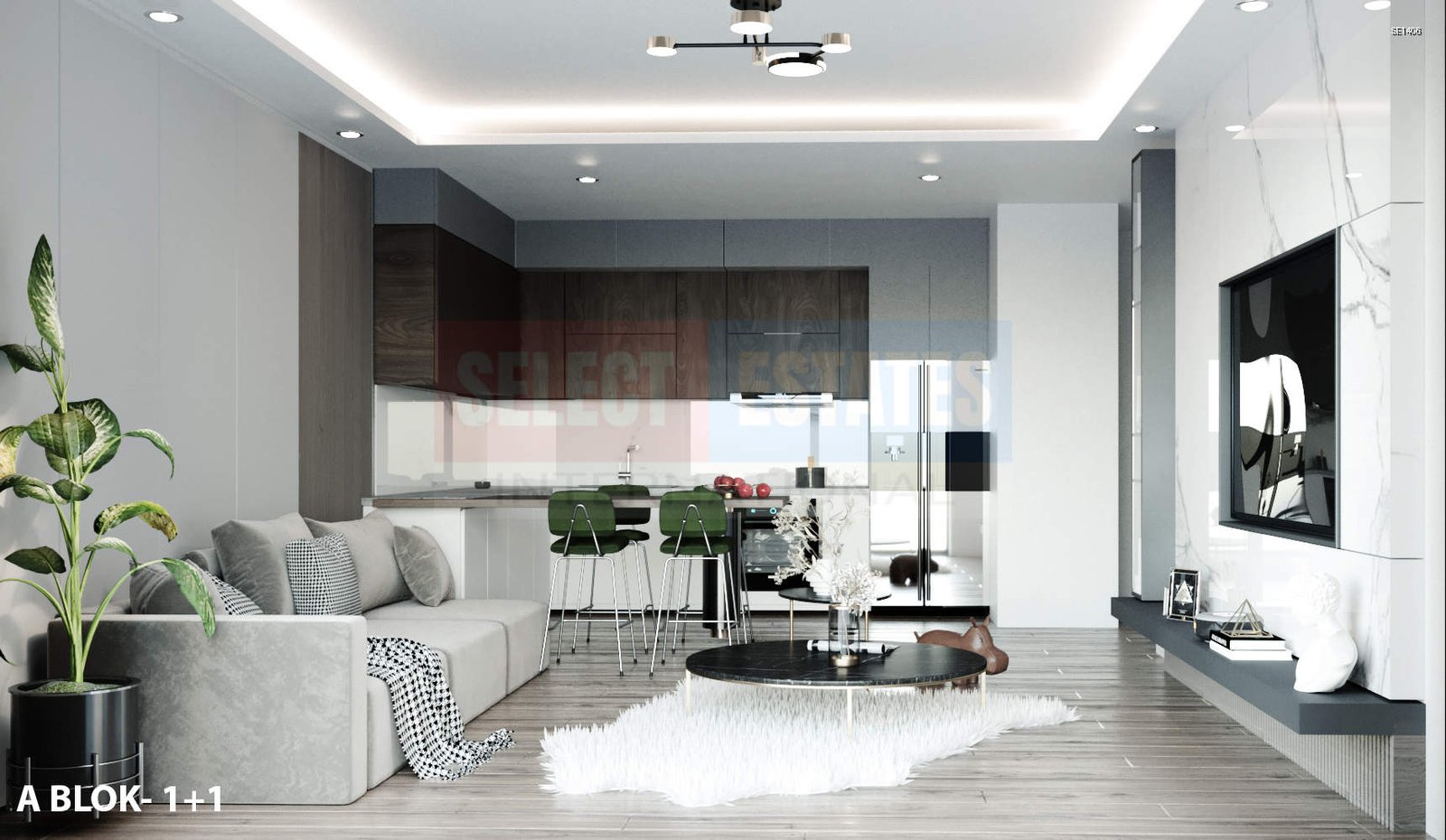1+1 Apartment for Sale in Lapta