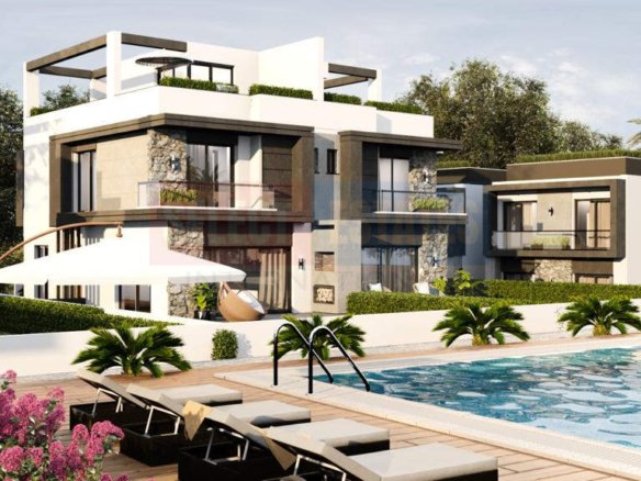 3+1 Apartment with Garden in Lapta