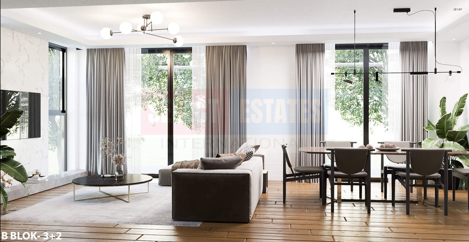 3+1 Apartment with Garden in Lapta