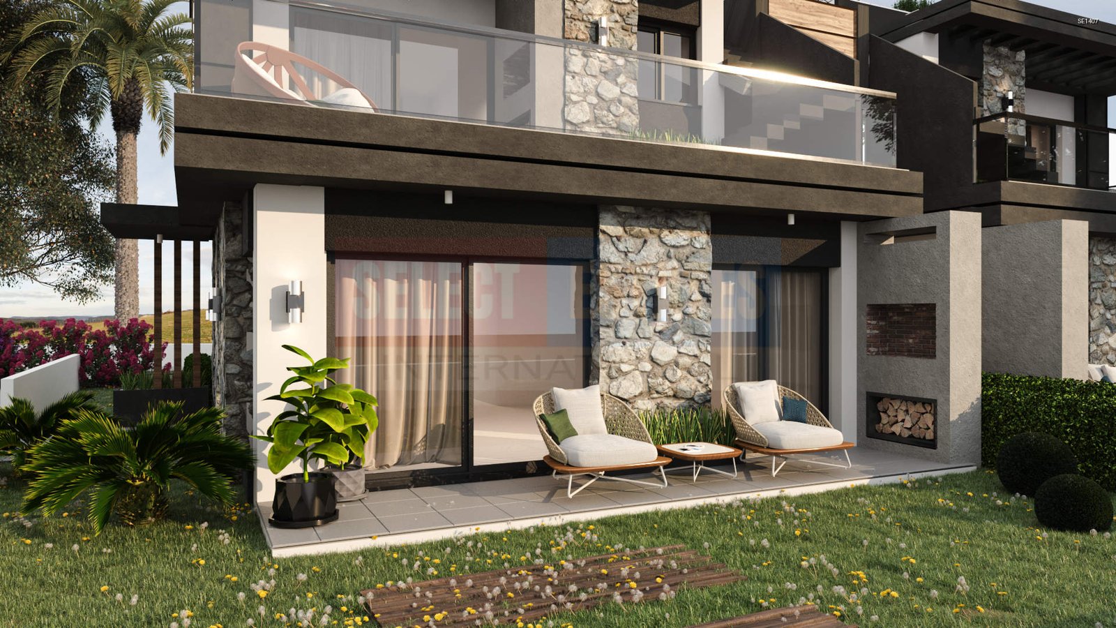 3+1 Apartment with Garden in Lapta