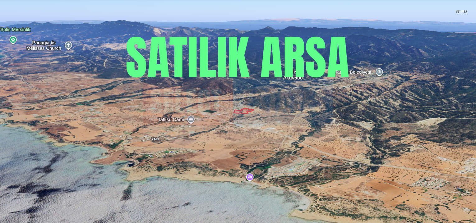 SE1413_001 Giant Land for Sale in Tatlısu – North Cyprus