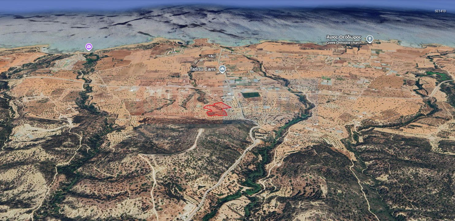 SE1413_002 Giant Land for Sale in Tatlısu – North Cyprus