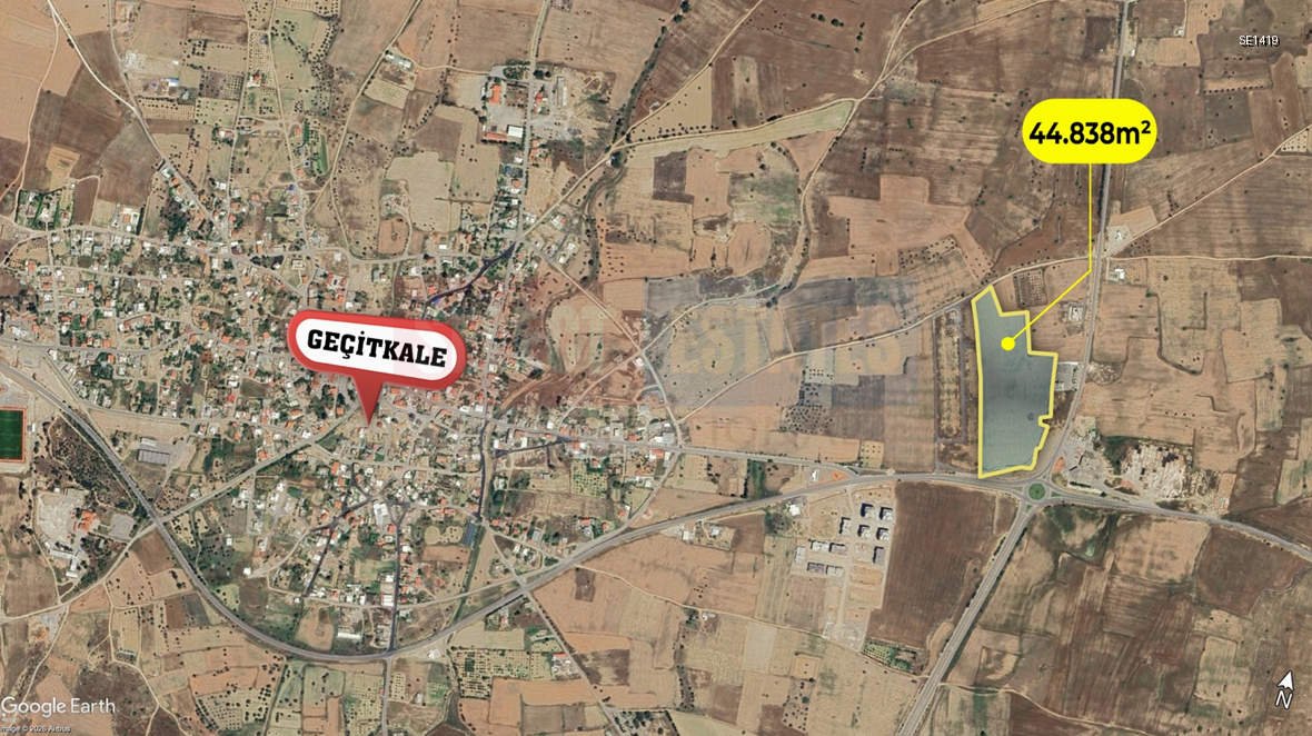 Geçitkale Land Suitable for Subdivision