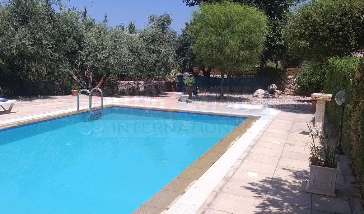 Lapta Detached Villa with Pool for Sale