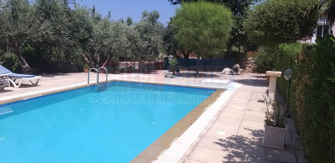Lapta Detached Villa with Pool for Sale