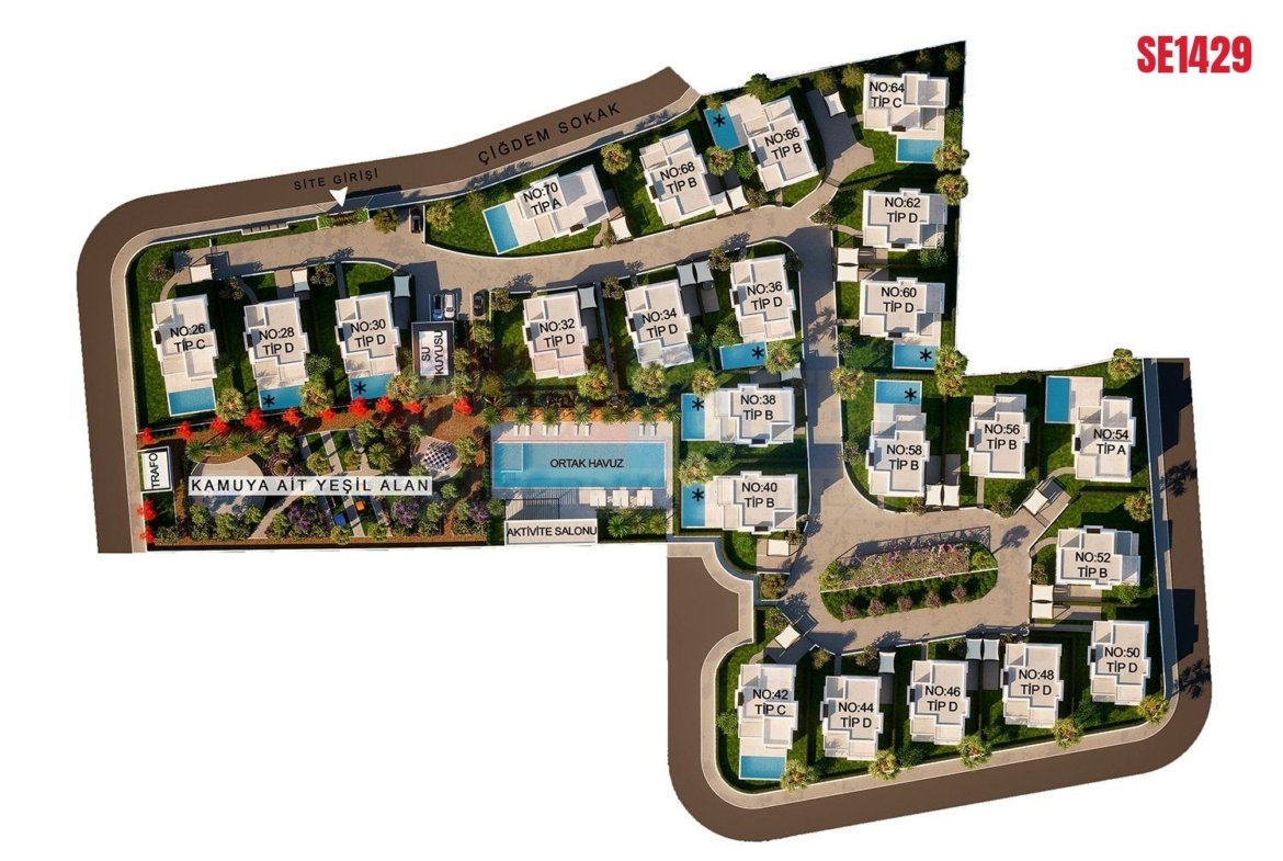 Key Ready Edremit Villa, Kyrenia, North Cyprus Properties for Sale