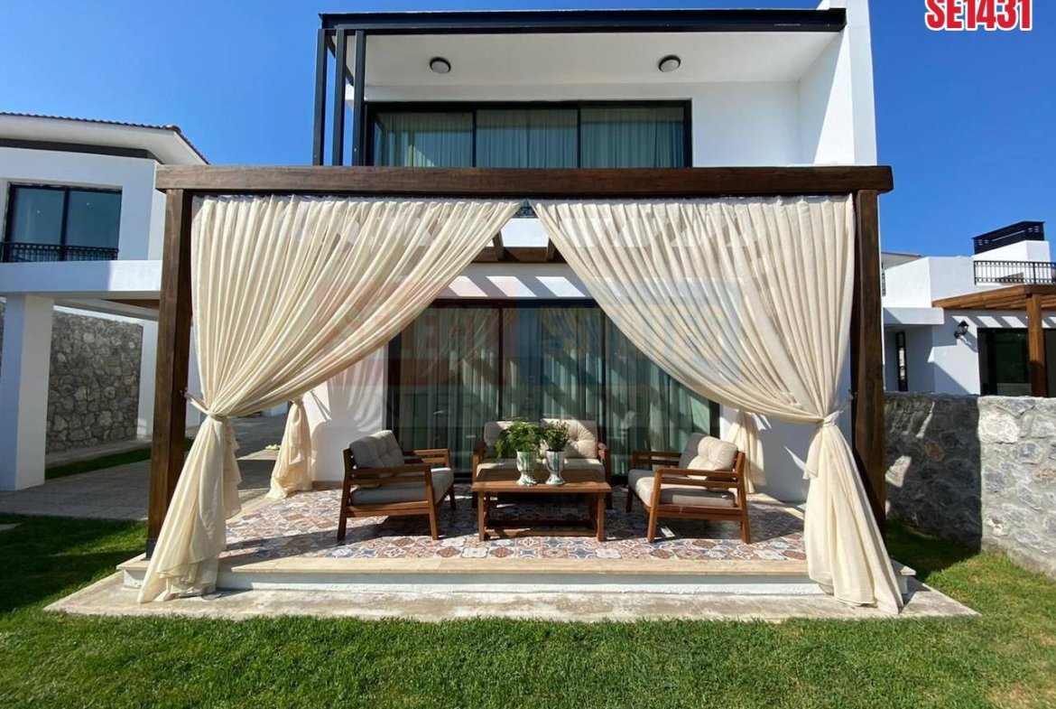 Gated 4-Bedroom Villa, Doğanköy, North Cyprus Properties for Sale