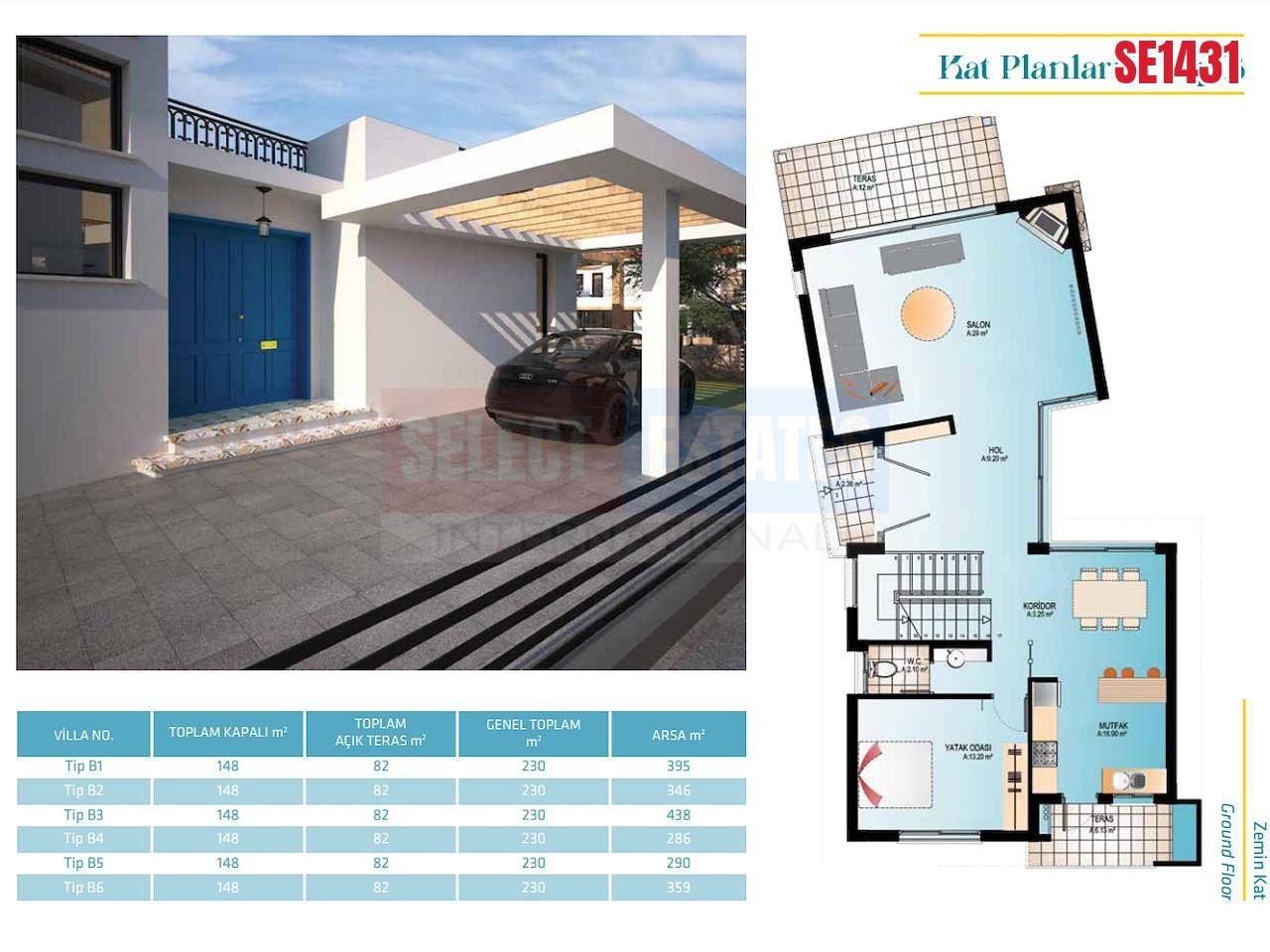 SE1431_5fb77d393b87 Gated 4-Bedroom Villa, Doğanköy, North Cyprus Properties for Sale