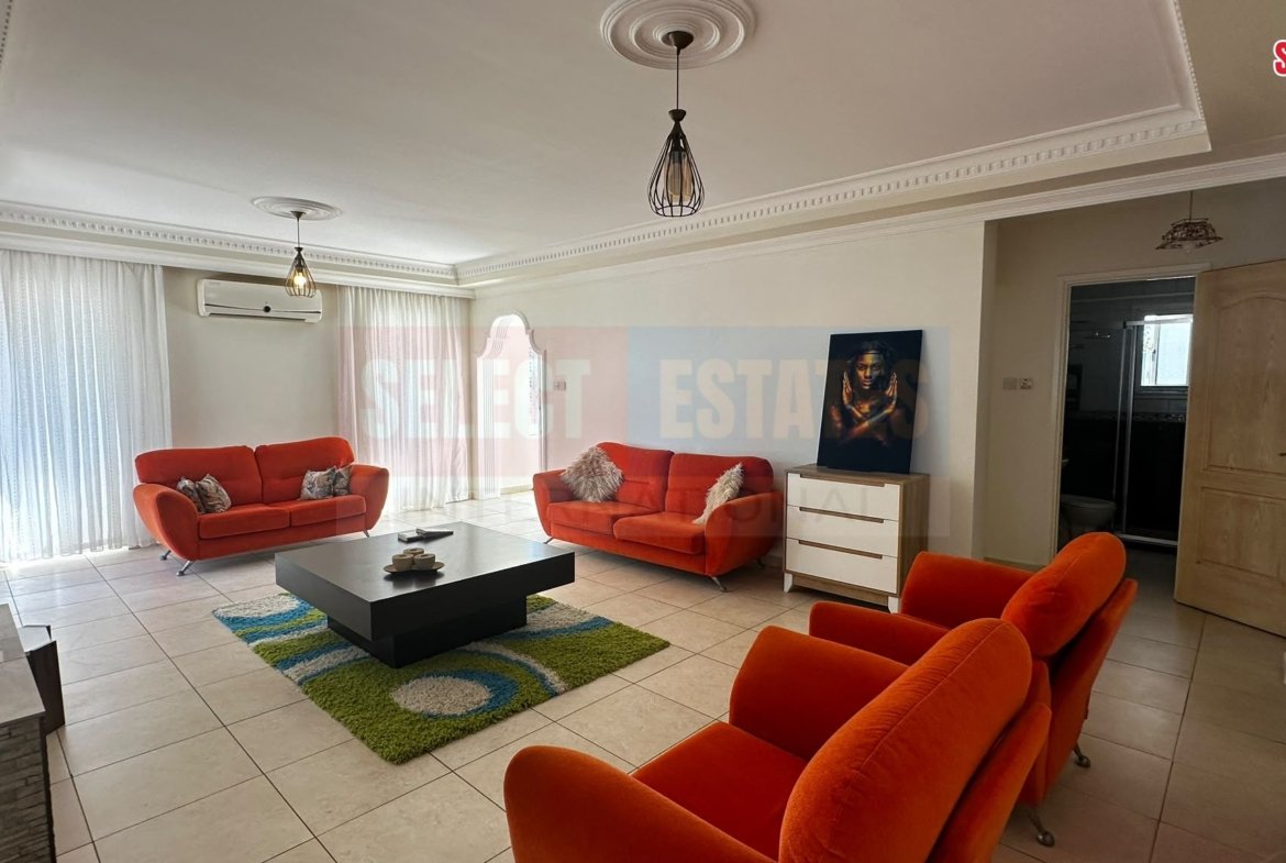 3-Bedroom Bungalow in Edremit, £1,200 Monthly Rent, North Cyprus Properties for Rent