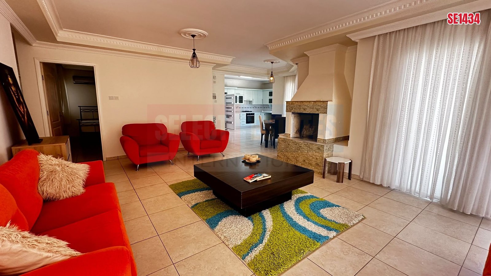3-Bedroom Bungalow in Edremit, £1,200 Monthly Rent, North Cyprus Properties for Rent